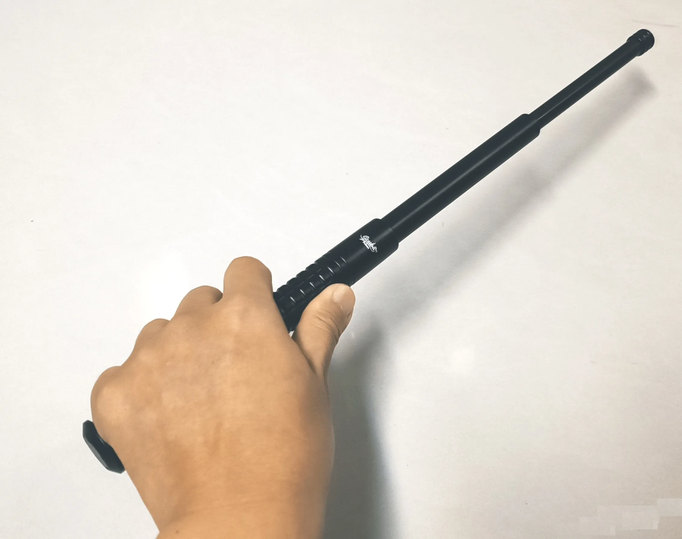 17-Inch Tactical Self-Defense Baton – Rust-Resistant & Compact