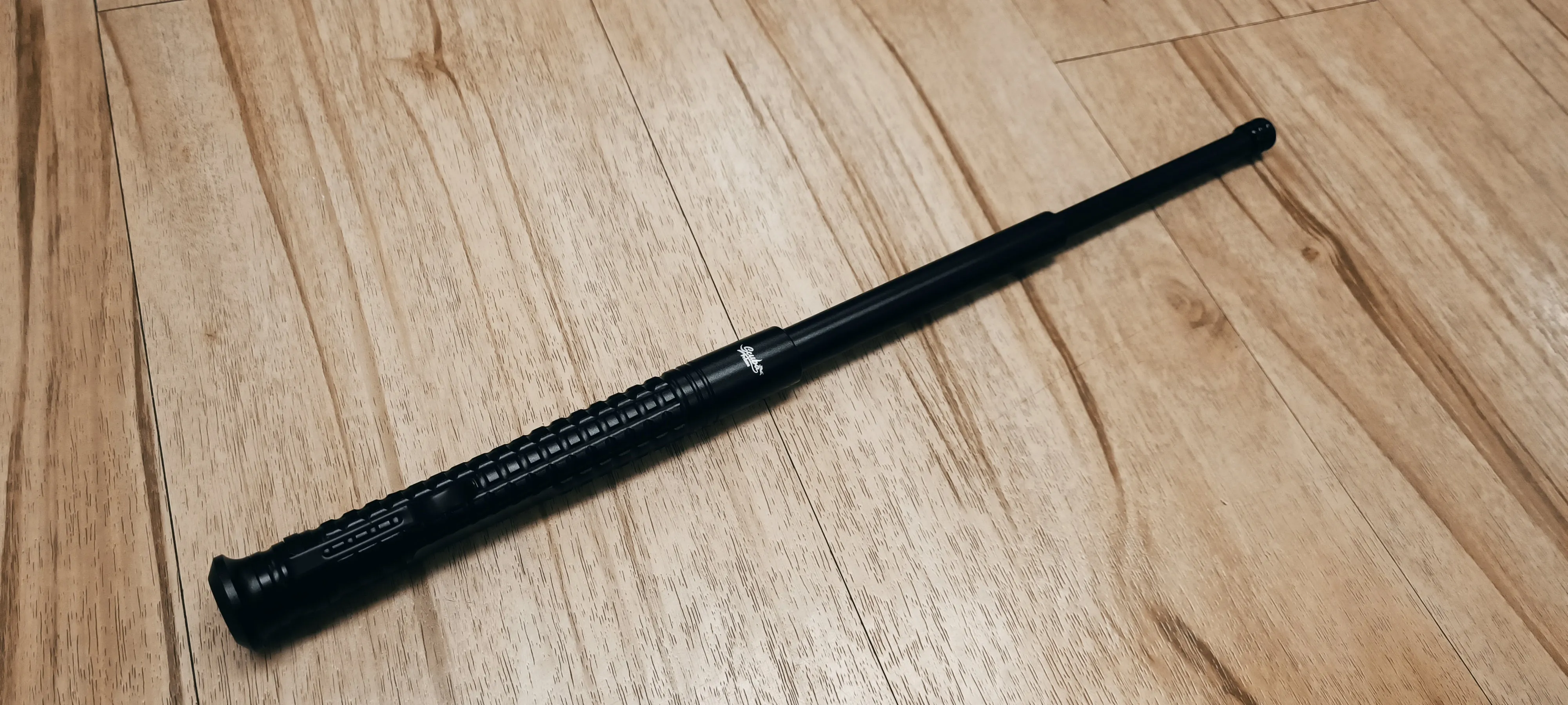 17-Inch Tactical Self-Defense Baton – Rust-Resistant & Compact