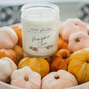 1803 Pumpkin Chai White Candle Collection