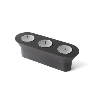 22 DESIGN STUDIO Stretch Candle Holder - Dark Grey