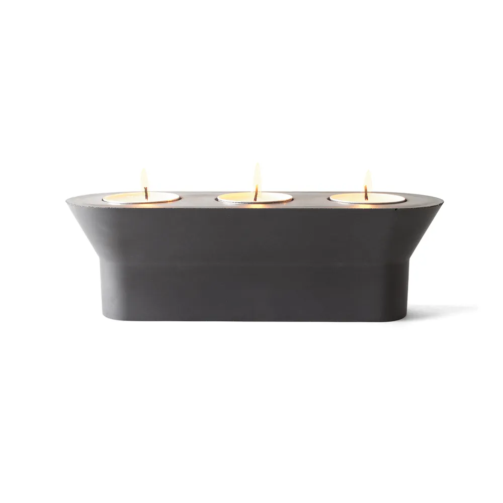 22 DESIGN STUDIO Stretch Candle Holder - Dark Grey