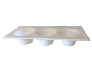 3 HOLE PLASTIC Cannonball Holder