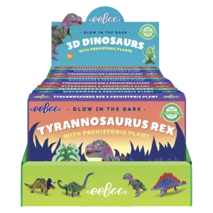 3D Glow in the Dark Dinosaurs