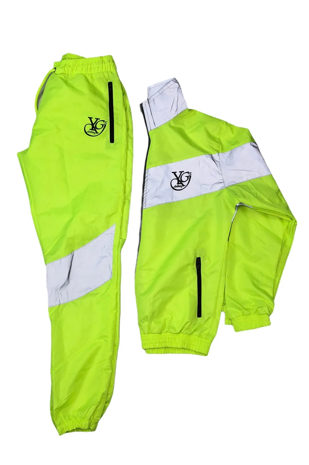 3M Reflective Stripe Windbreaker Suit
