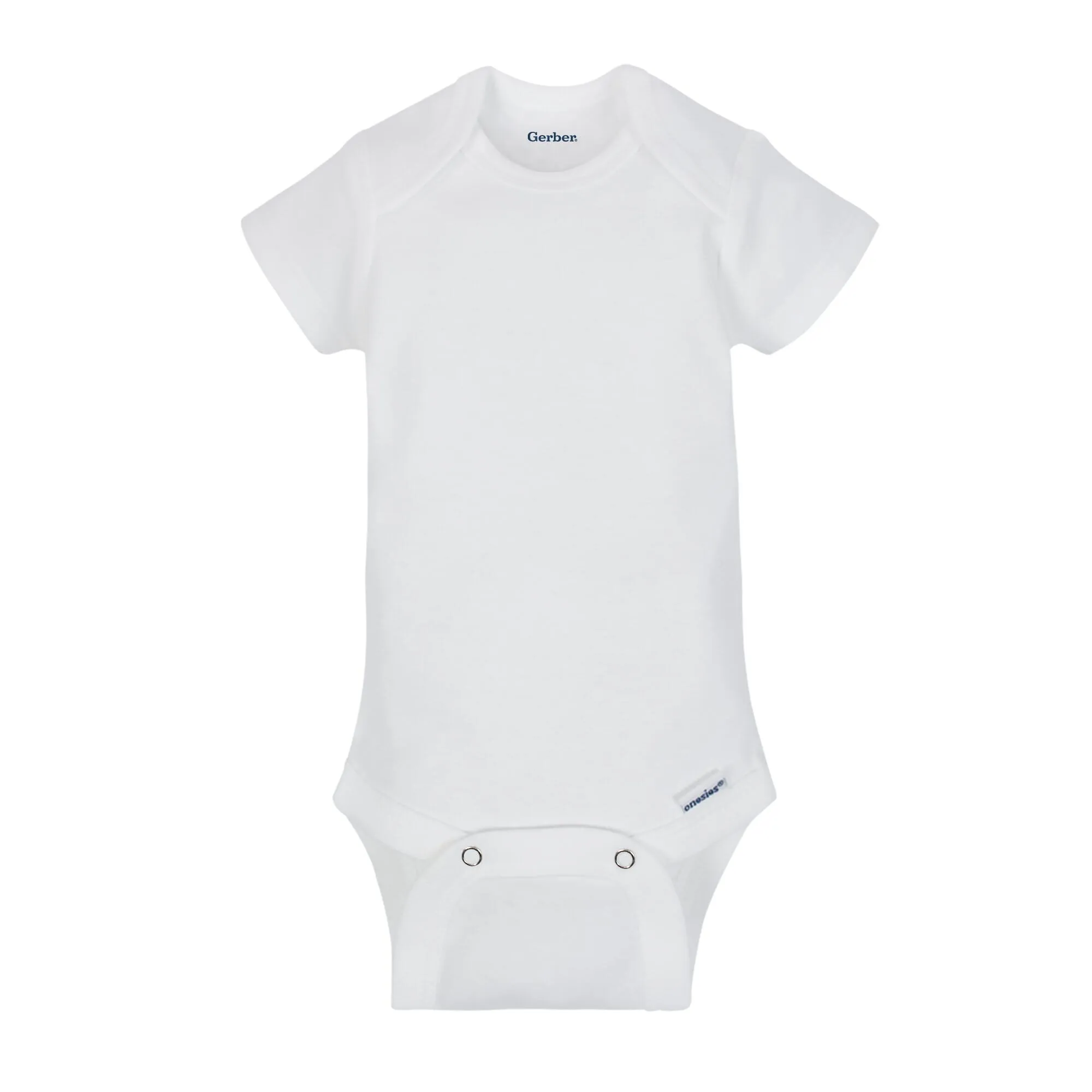 4-Pack Infant & Toddler White Short Sleeve Onesies® Bodysuits