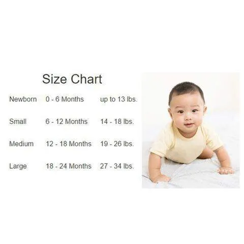 5 Pack Bambini Onesie (NB,S,M,L)
