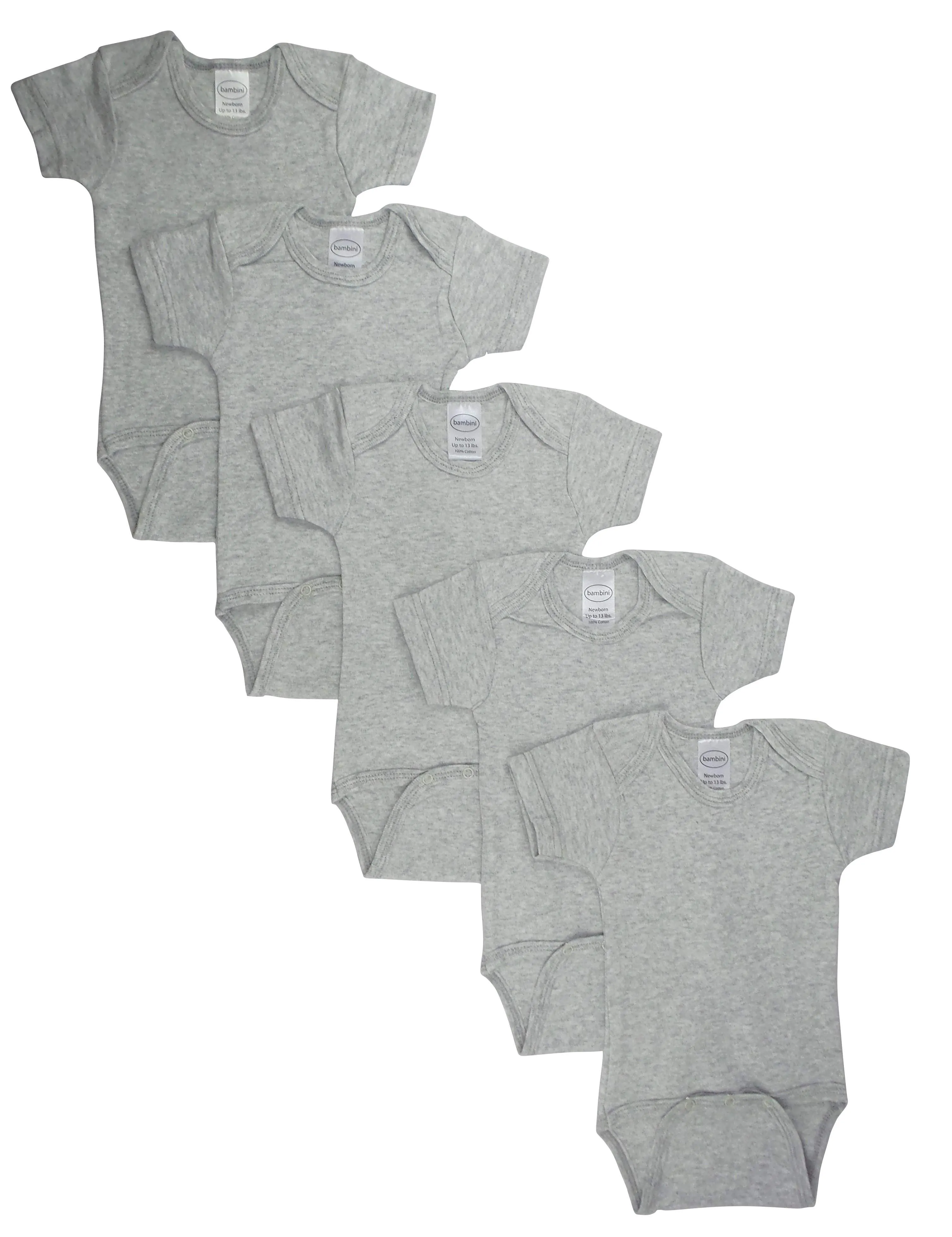 5 Pack Bambini Onesie (NB,S,M,L)