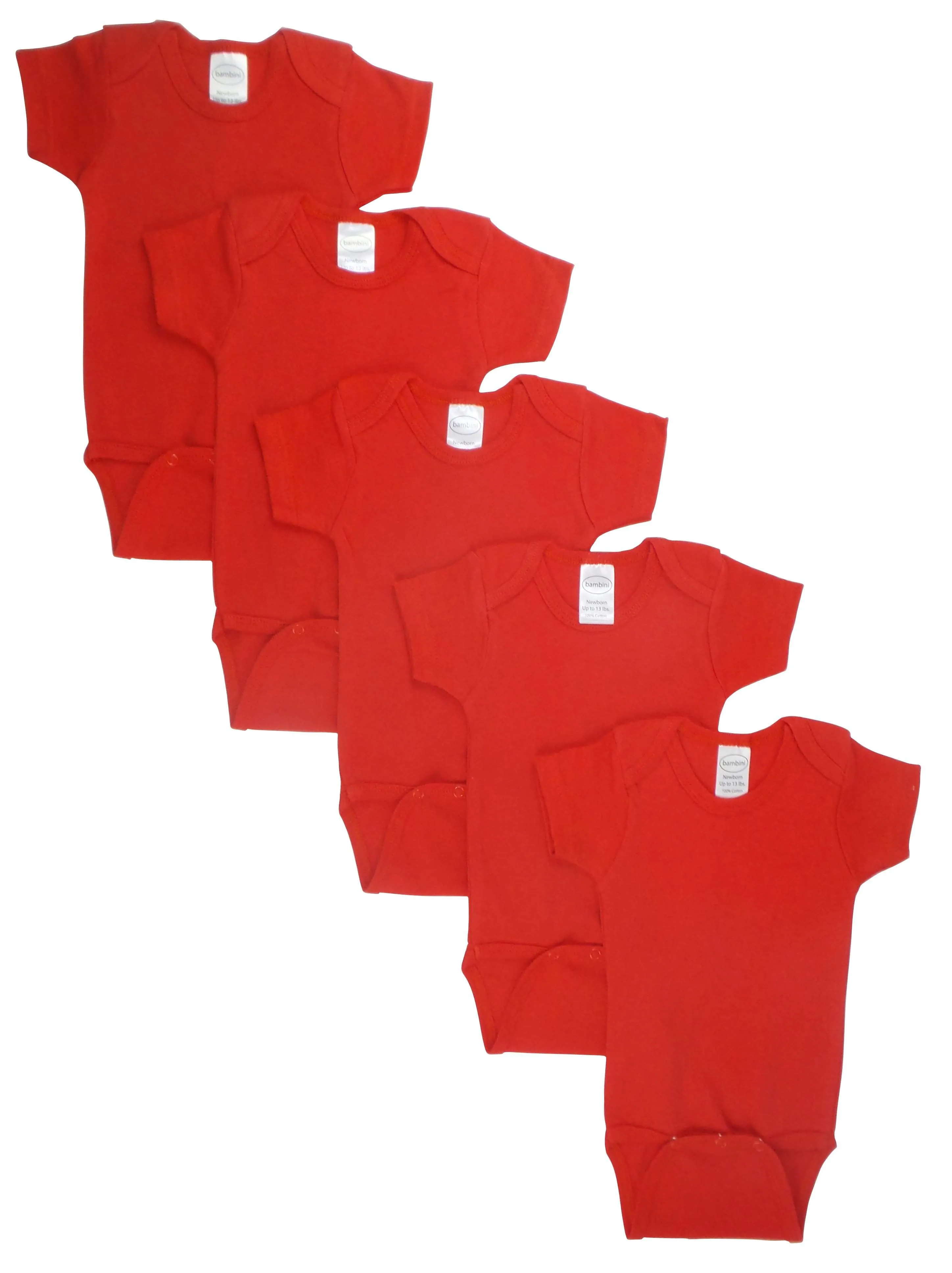 5 Pack Bambini Onesie (NB,S,M,L)