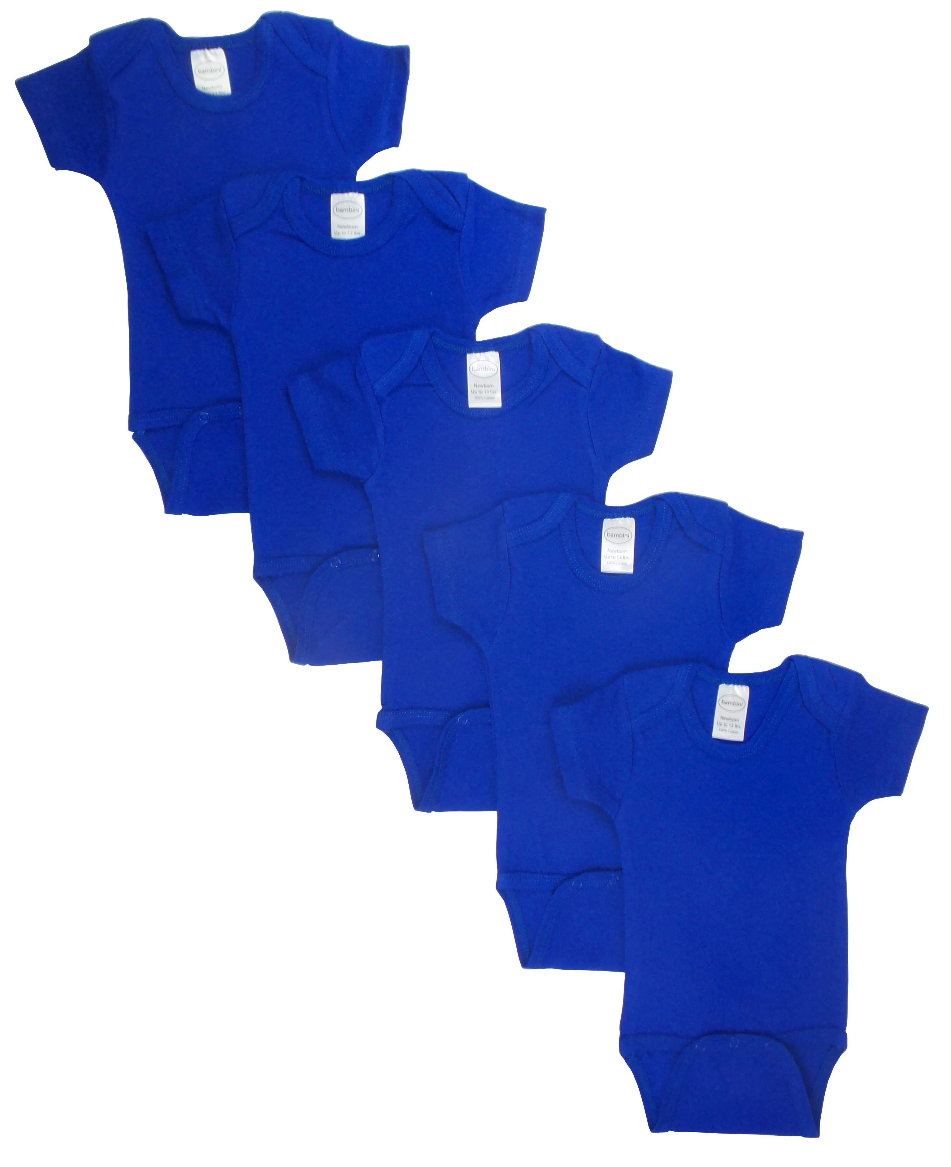 5 Pack Bambini Onesie (NB,S,M,L)
