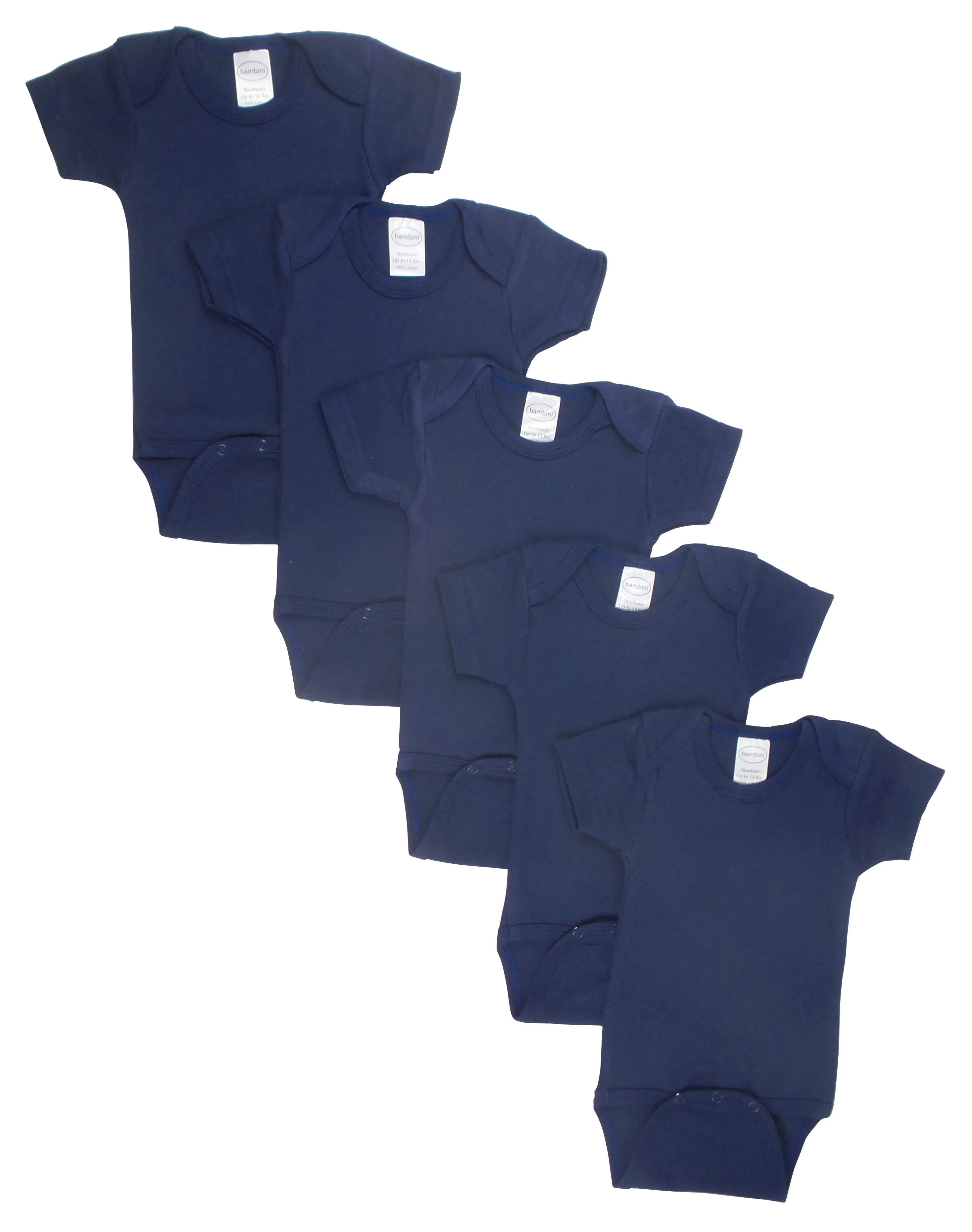 5 Pack Bambini Onesie (NB,S,M,L)
