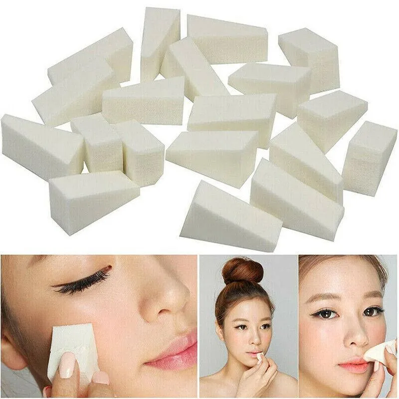 5/10 Makeup Sponge Cosmetic Wedges Nail Art Blend Foundation Contour Facial Puff