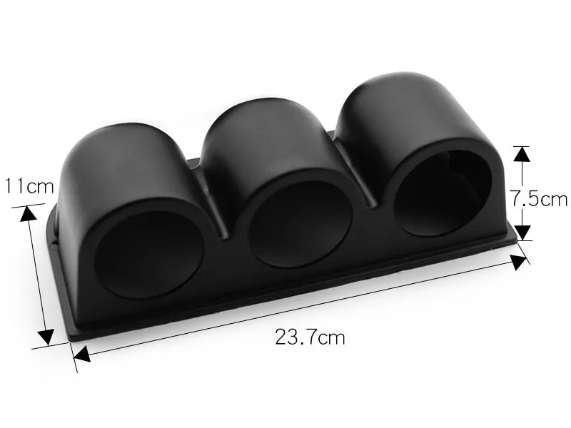 52mm Triple Gauge Pod Holder Dash Mount