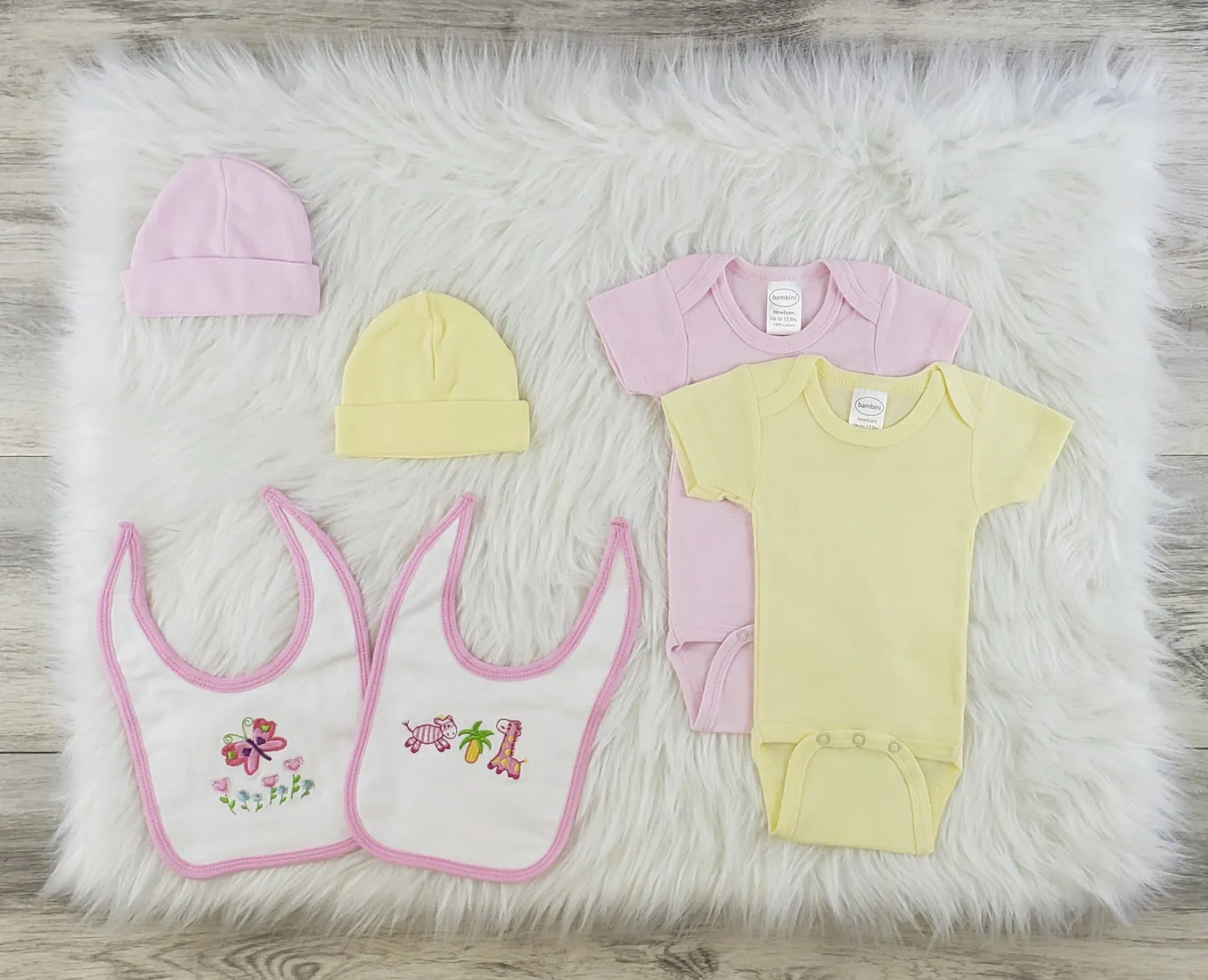 7 Pc Layette Baby Clothes Set LS_0551