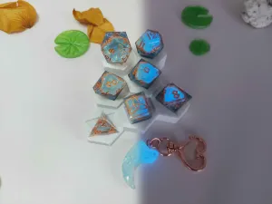Aberrant Agate Geode 7 Pc. Set