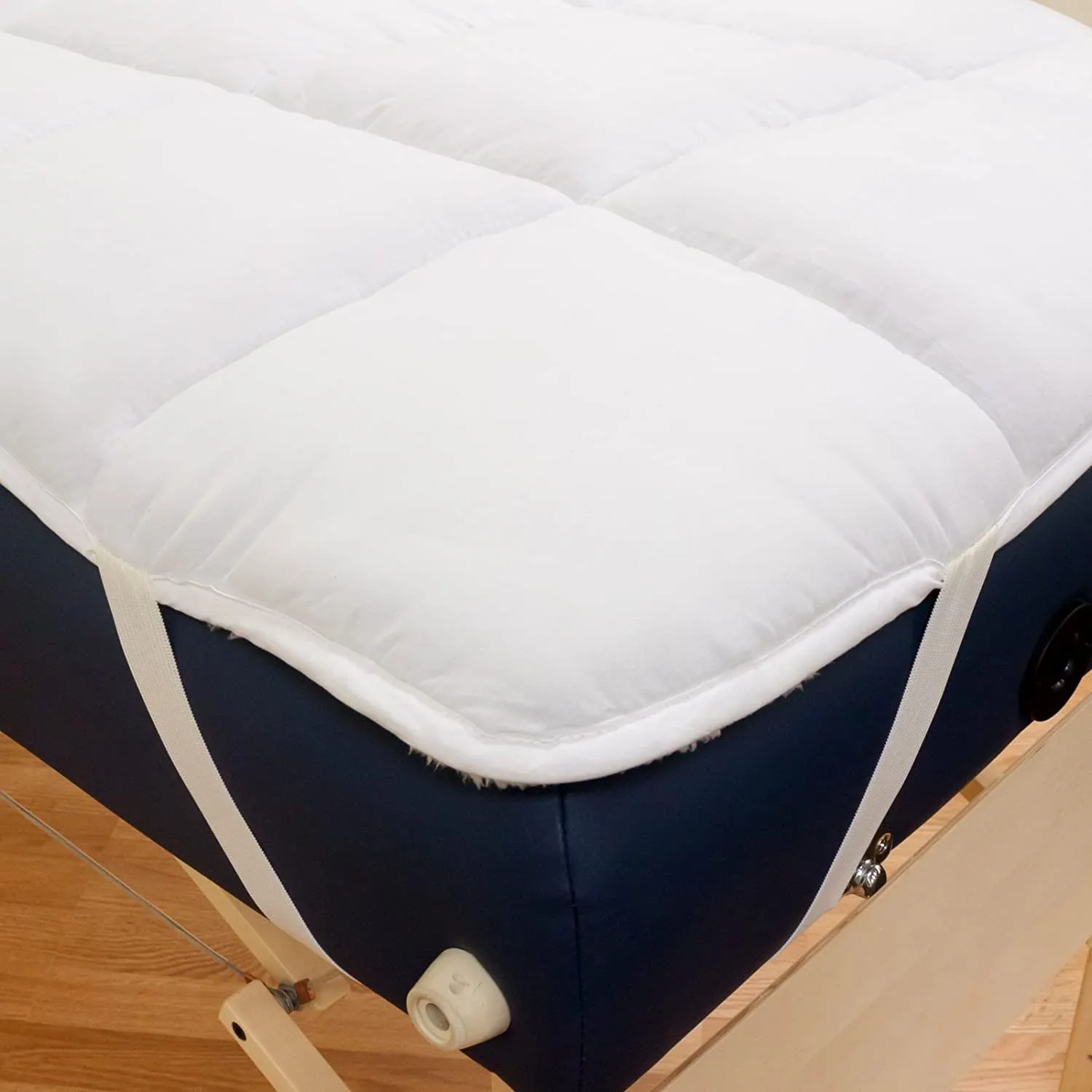 Abundance Deluxe Quilted Fleece Massage Table Pad Set. Includes Face Cradle Cover & Table Pad. Microfiber Fleece Is Lint Free, Super Soft & Cushy.