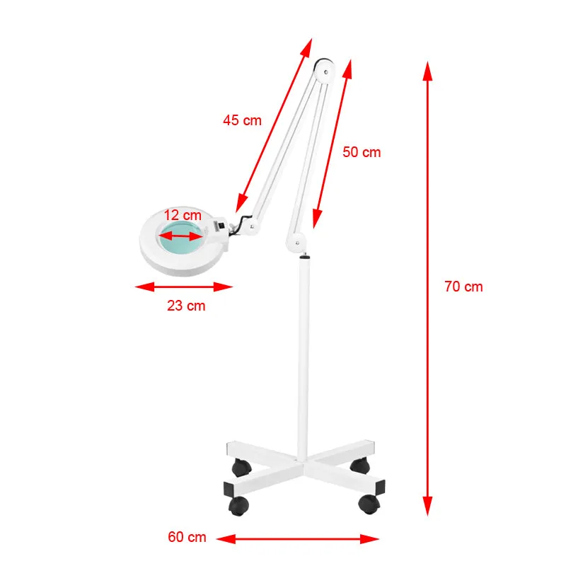 ACTIVESHOP S4 LED magnifier lamp   LED tripod reg. light intensity