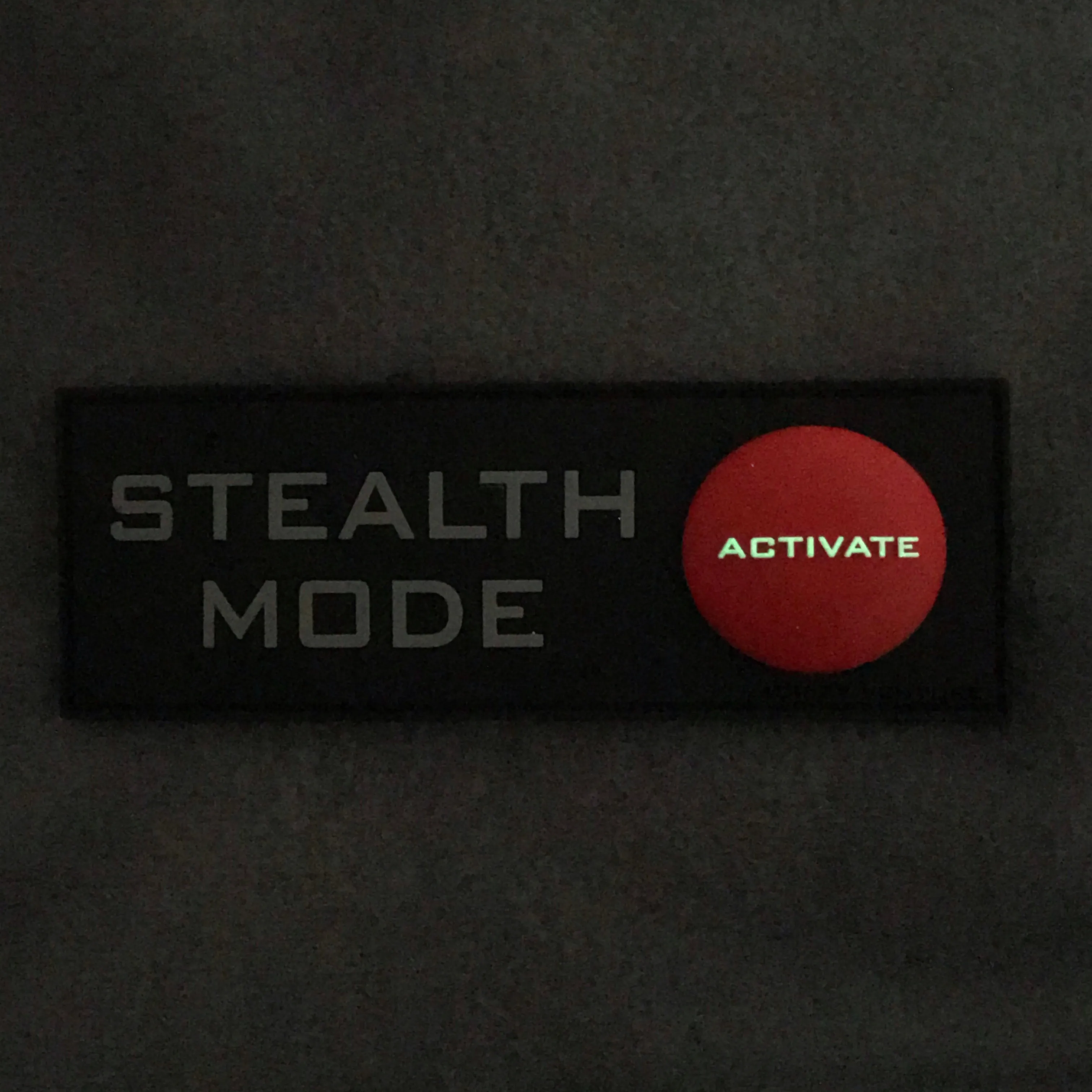 Adrift Venture Stealth Mode PVC Morale Patch