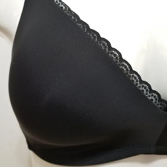 Aerie bra 36C NWT Real Happy Wireless floral lace trim racerback convertible