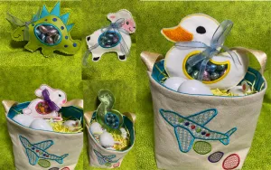 AGD 5 EASTER CANDY HOLDERS