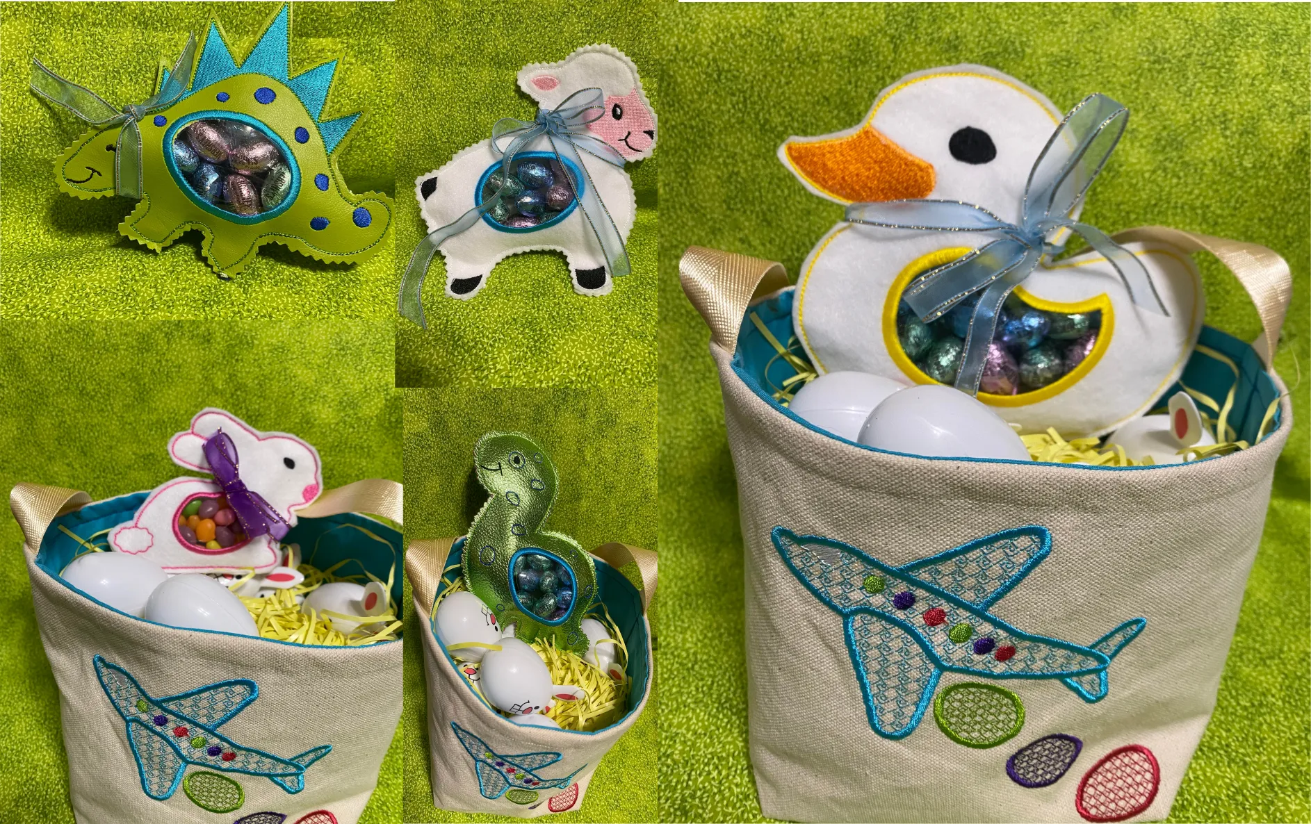 AGD 5 EASTER CANDY HOLDERS