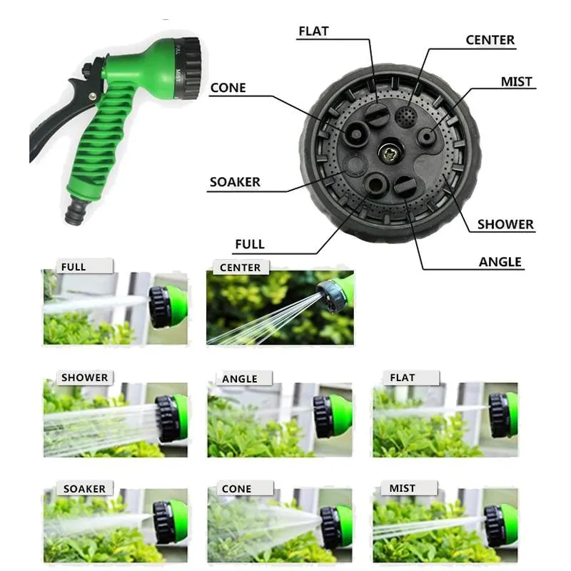 All New Expandable Magic Hose w/ Spray gun(30m/100ft)
