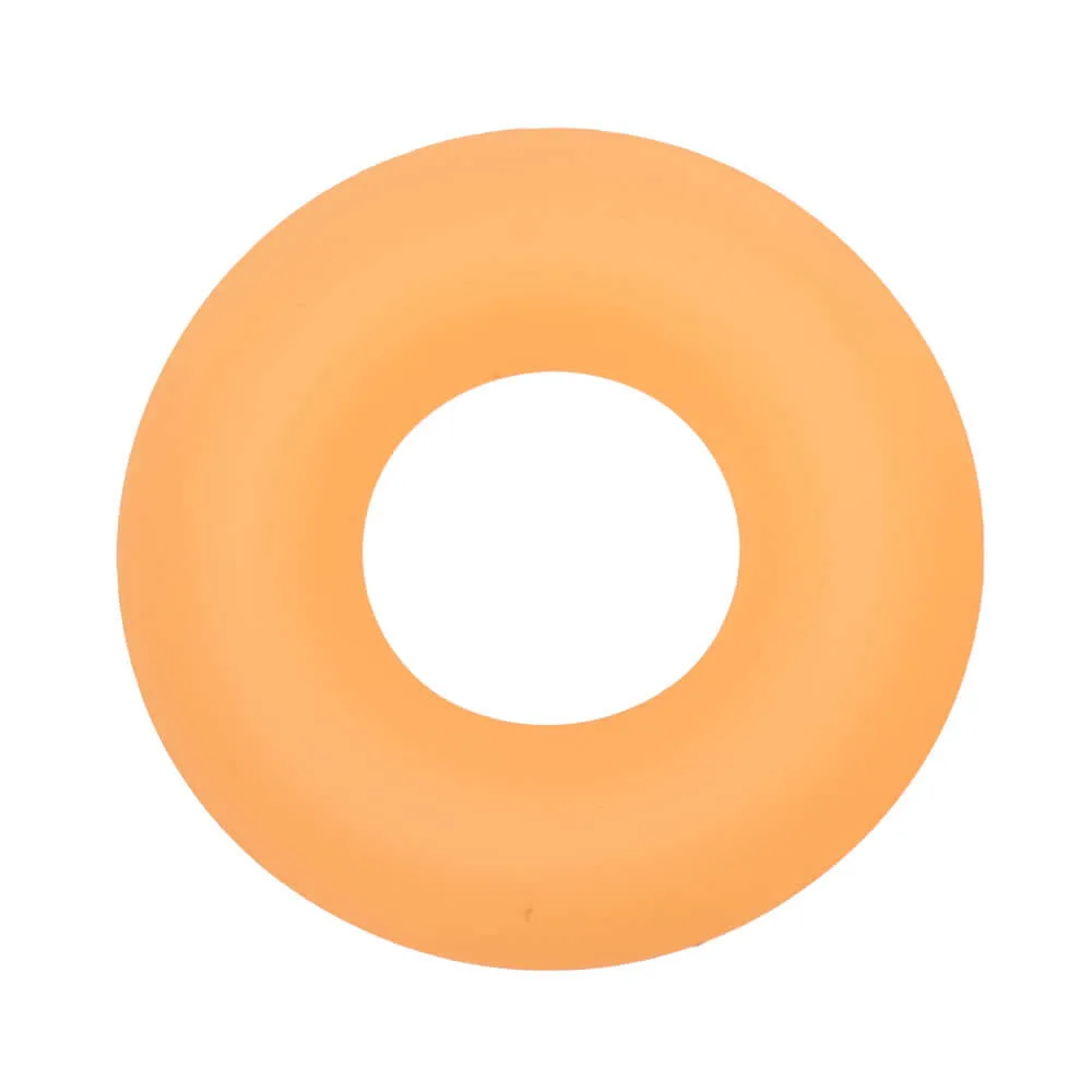 Alpha Glow-in-the-Dark Liquid Silicone Prolong   Medium Ring - Orange