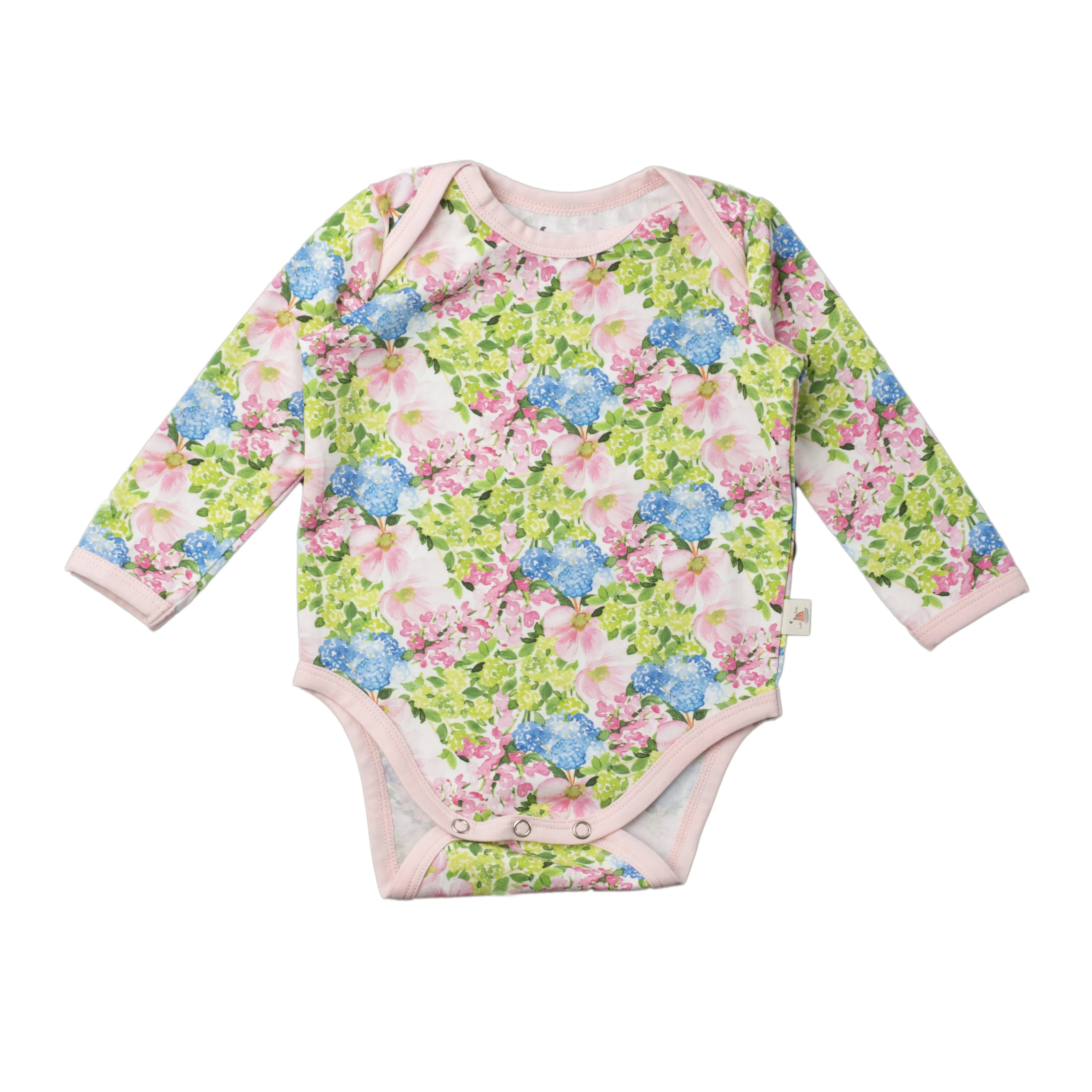 Amagansett Bouquet Long Sleeve & Short Sleeve Bodysuits   Leggings Bundle
