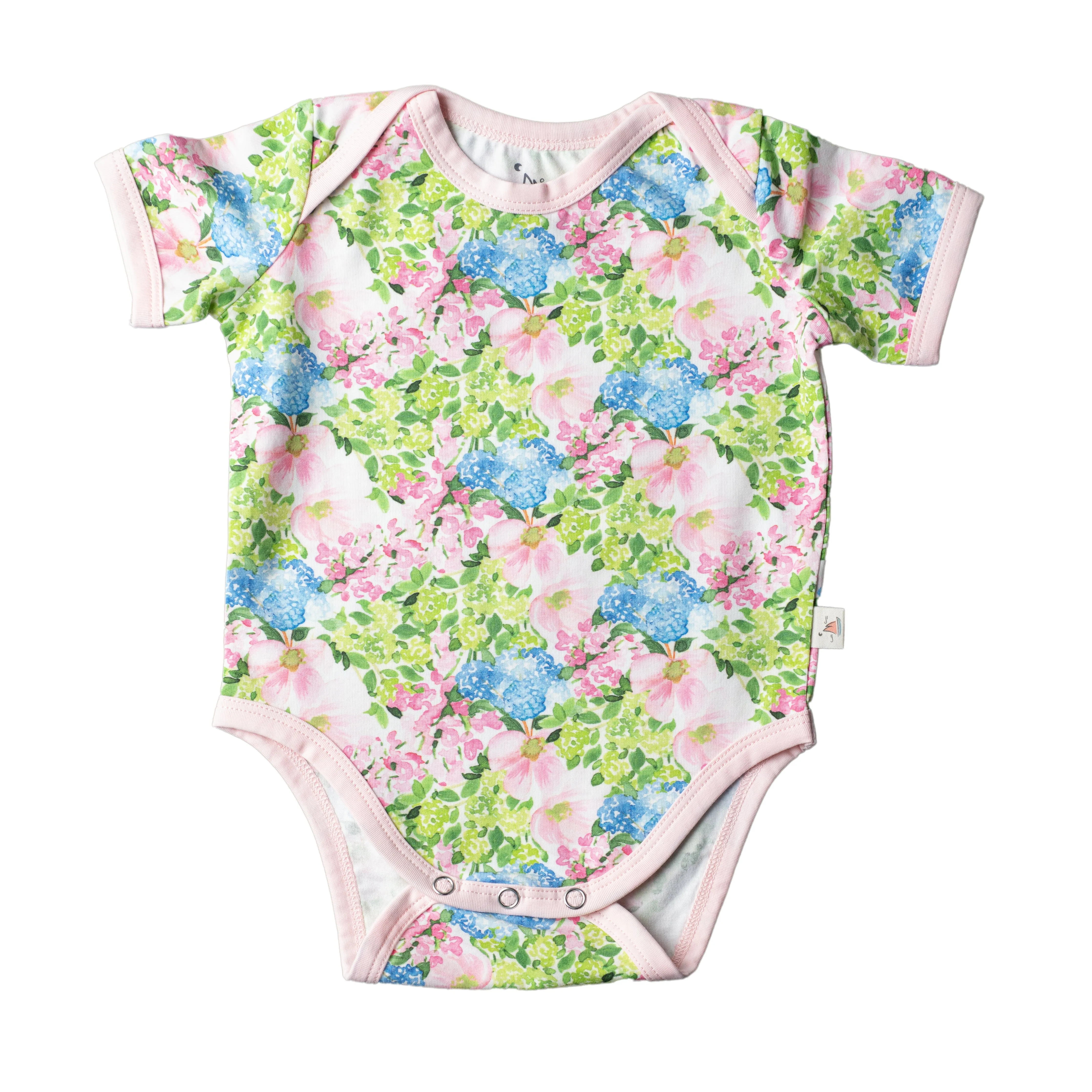 Amagansett Bouquet Long Sleeve & Short Sleeve Bodysuits   Leggings Bundle