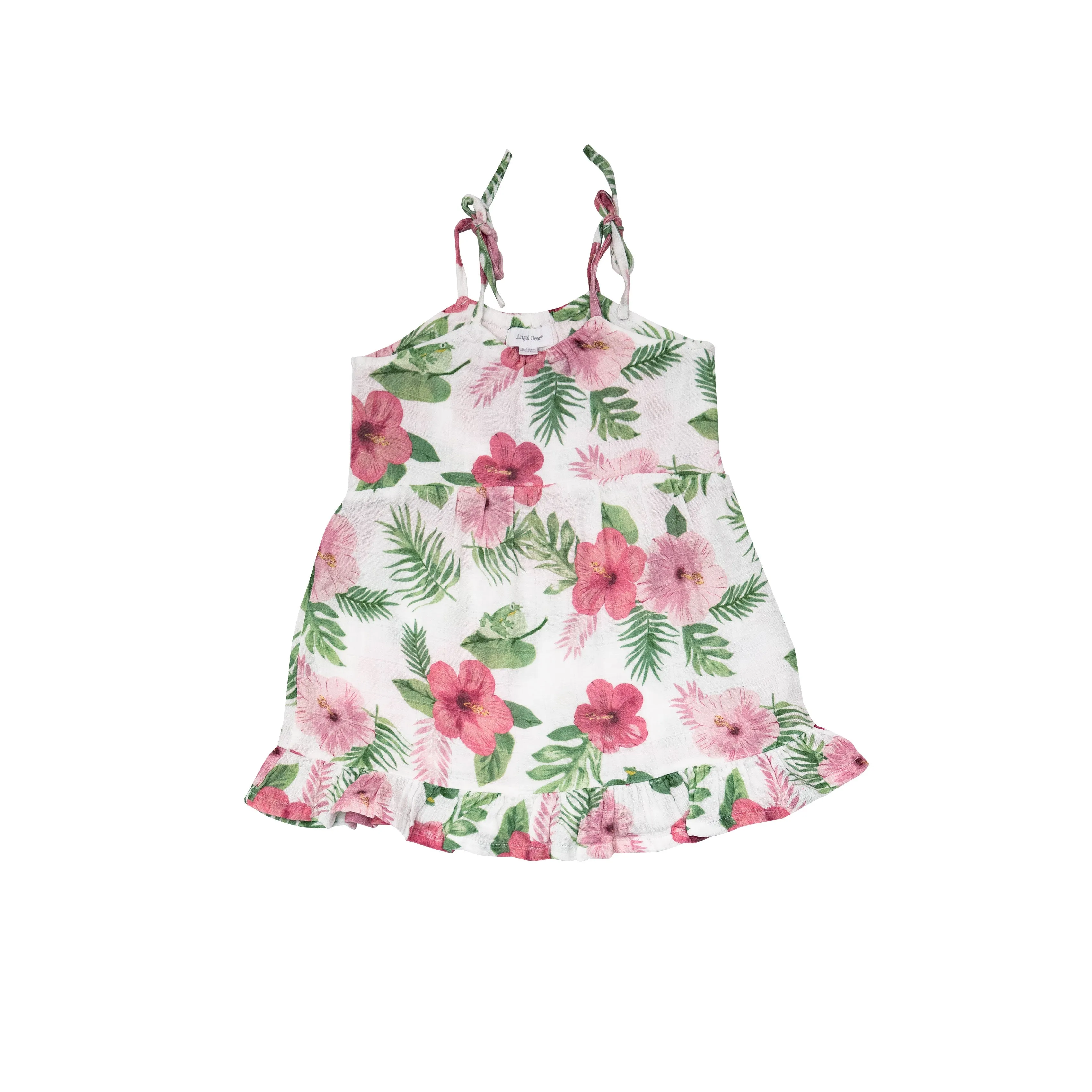 Angel Dear Hibiscus Twirly Tank Dress