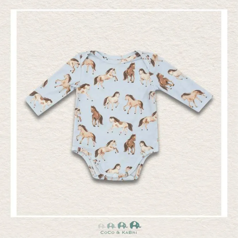 Angel Dear Horses - Diaper Shirt