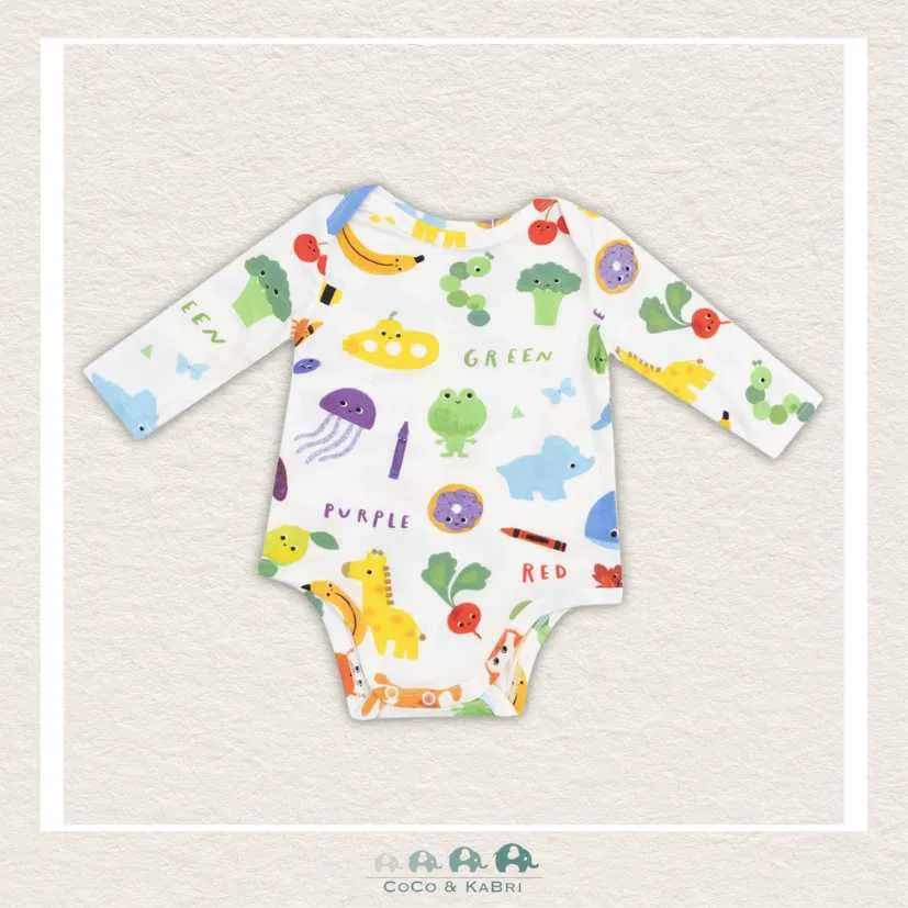 Angel Dear: Learning Colors Diaper Shirt