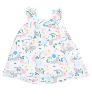 Angel Dear Sundress in Narwhal Floral