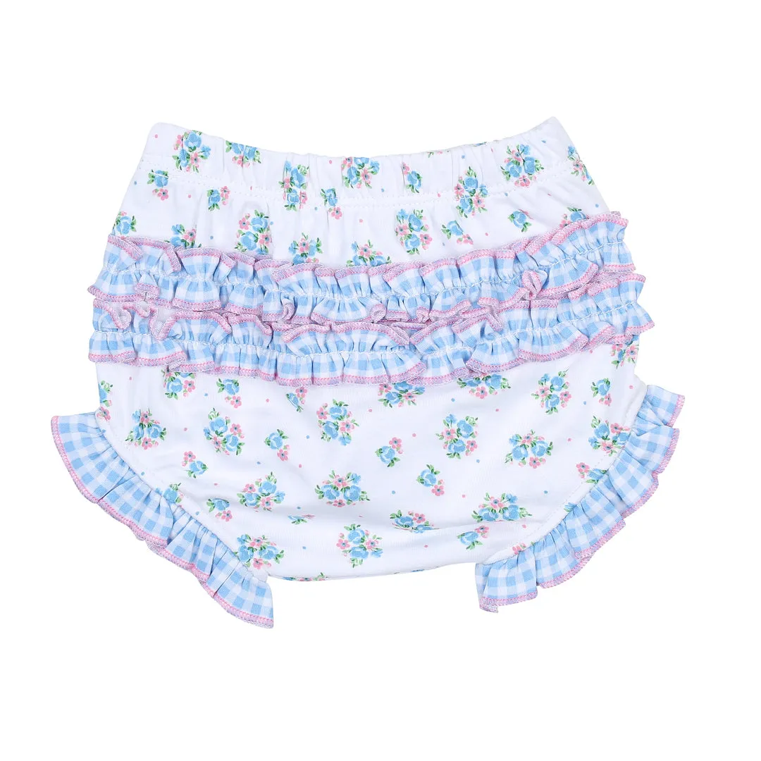 Anna's Classics Smocked Ruffle Diaper Set