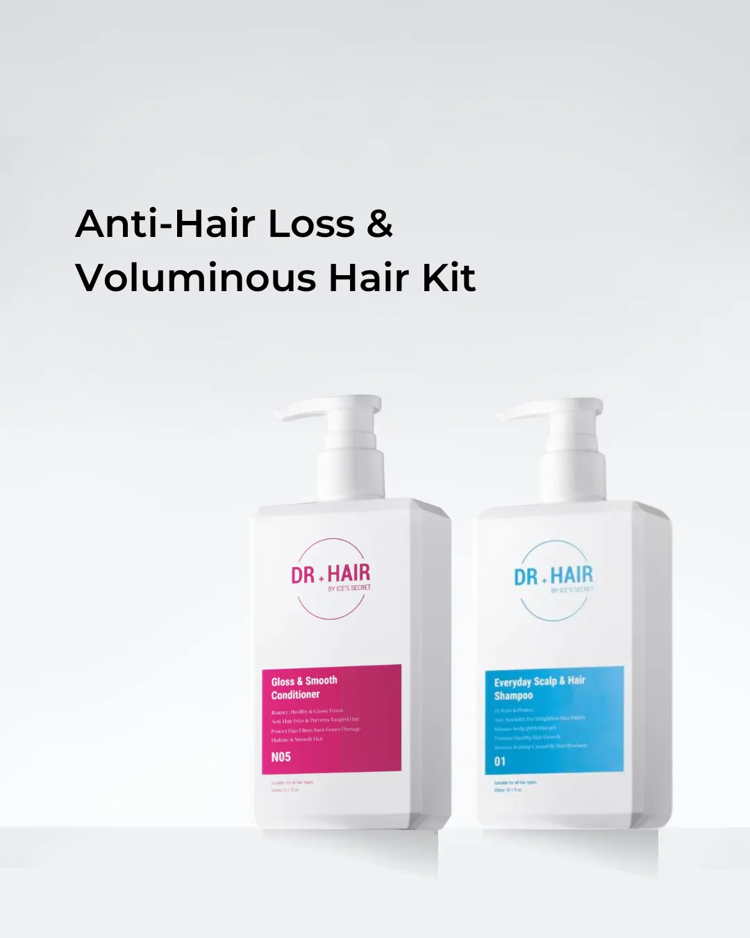 Anti-Hair Loss & Voluminous Hair Kit