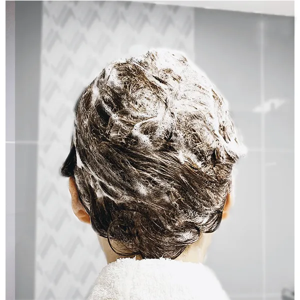 Anti Hair Loss Mint Shampoo   Free Scalp Scrubber