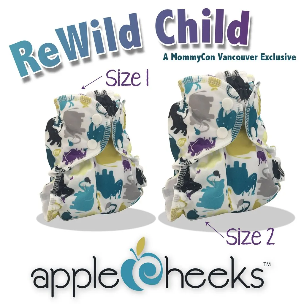AppleCheeks Washable Swim Diaper - Size 1
