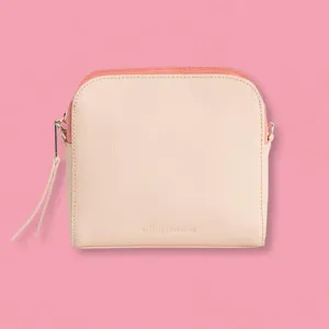 Arlington Milne Erica Crossbody, Nude / Blush