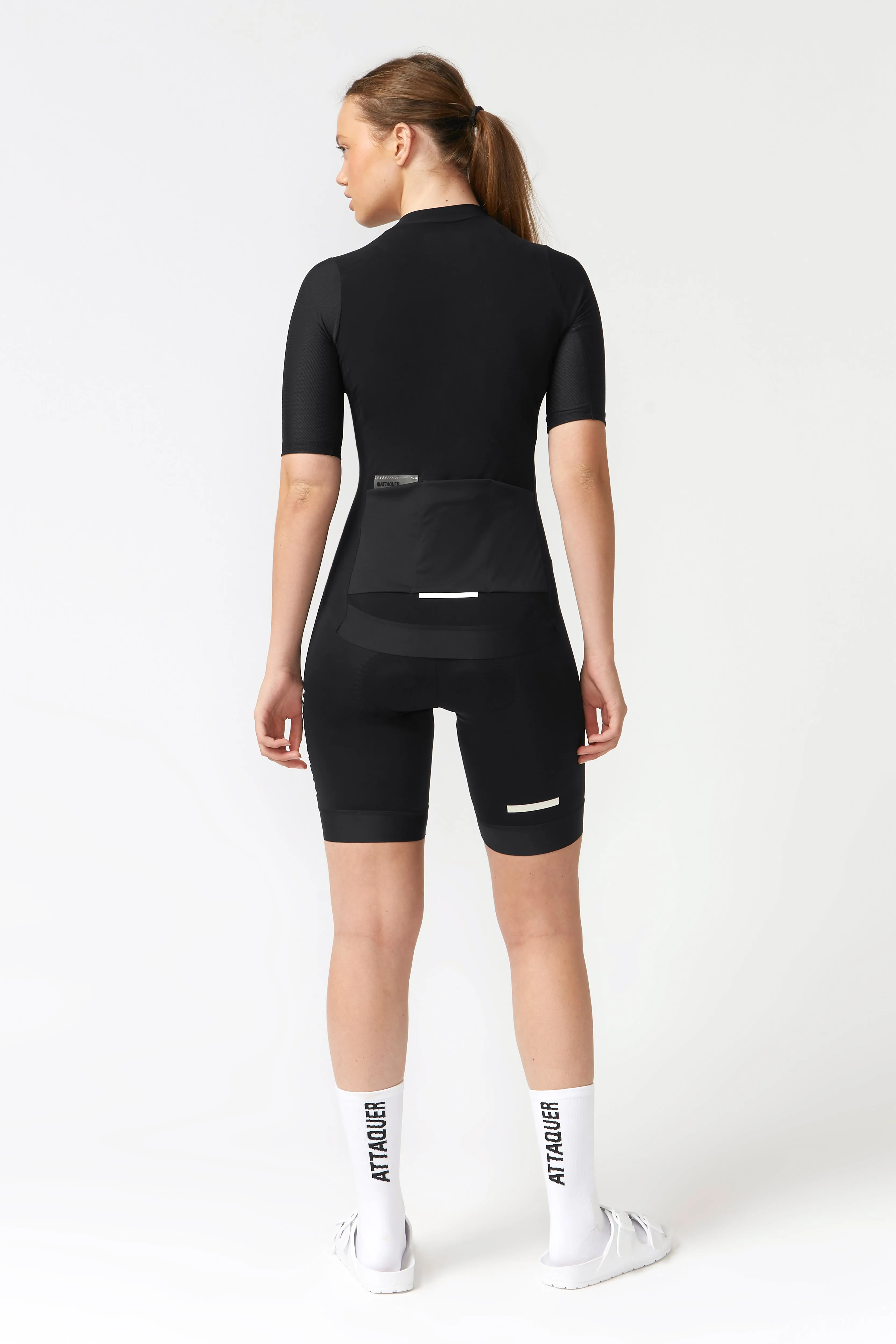 Attaquer Womens Race Jersey - Black