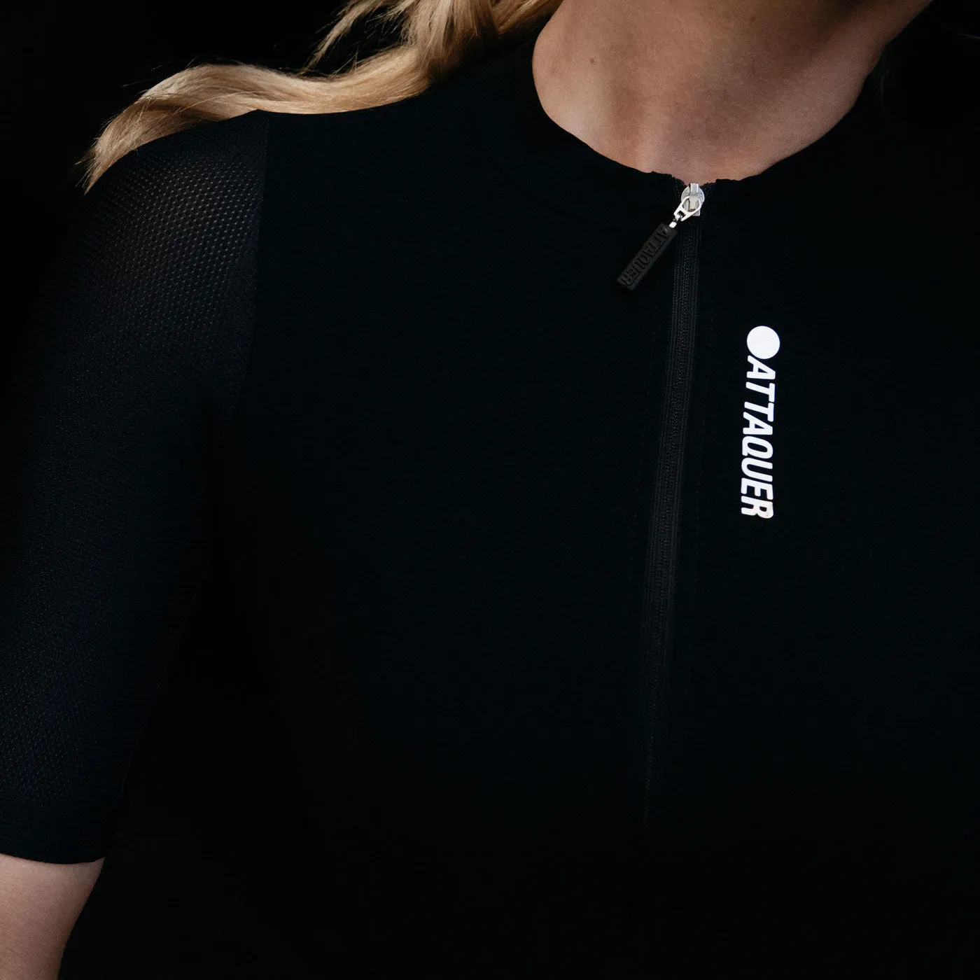 Attaquer Womens Race Jersey - Black