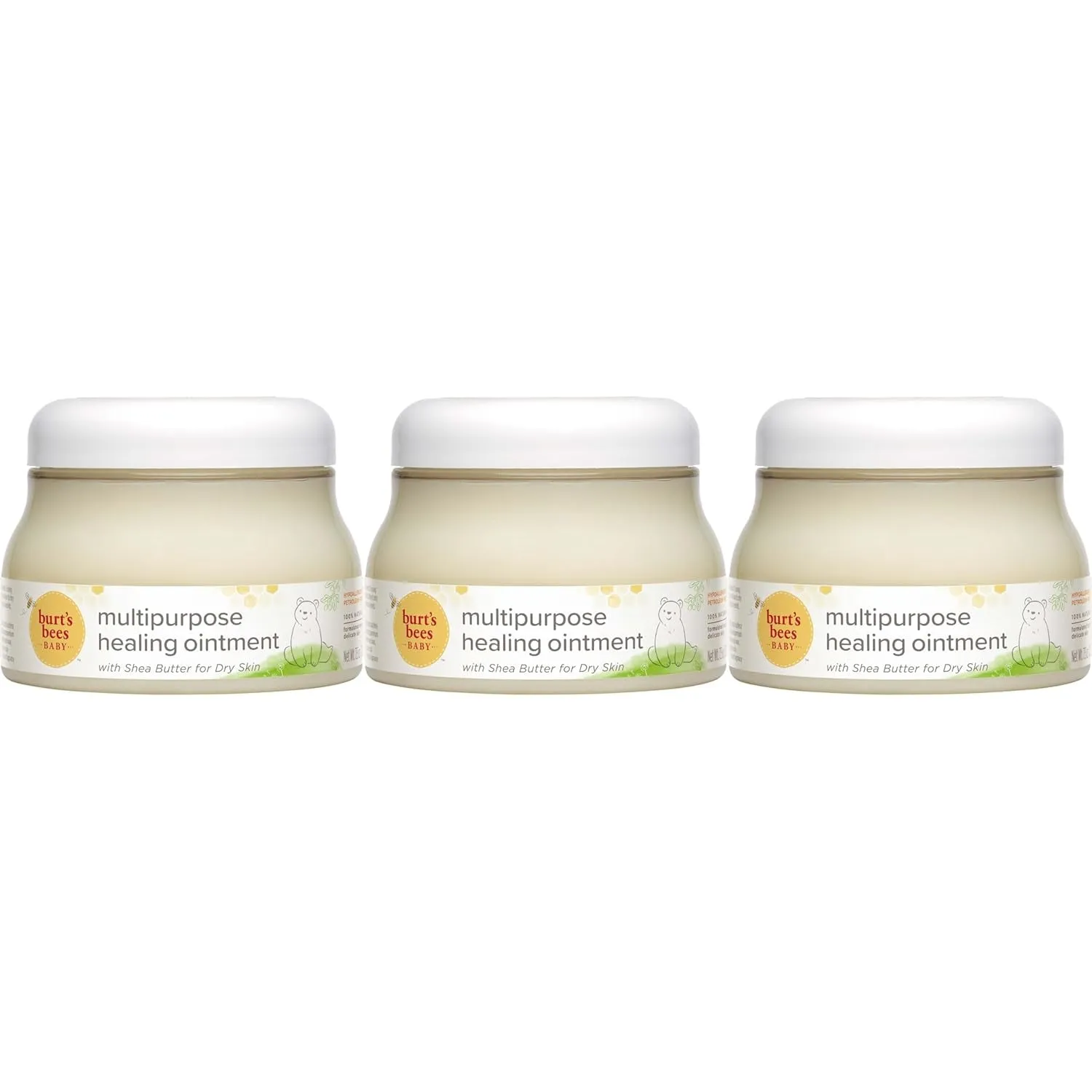 Baby 100% Natural Multipurpose Healing Ointment, Face & Body Baby Ointment – 7.5 Ounce Tub