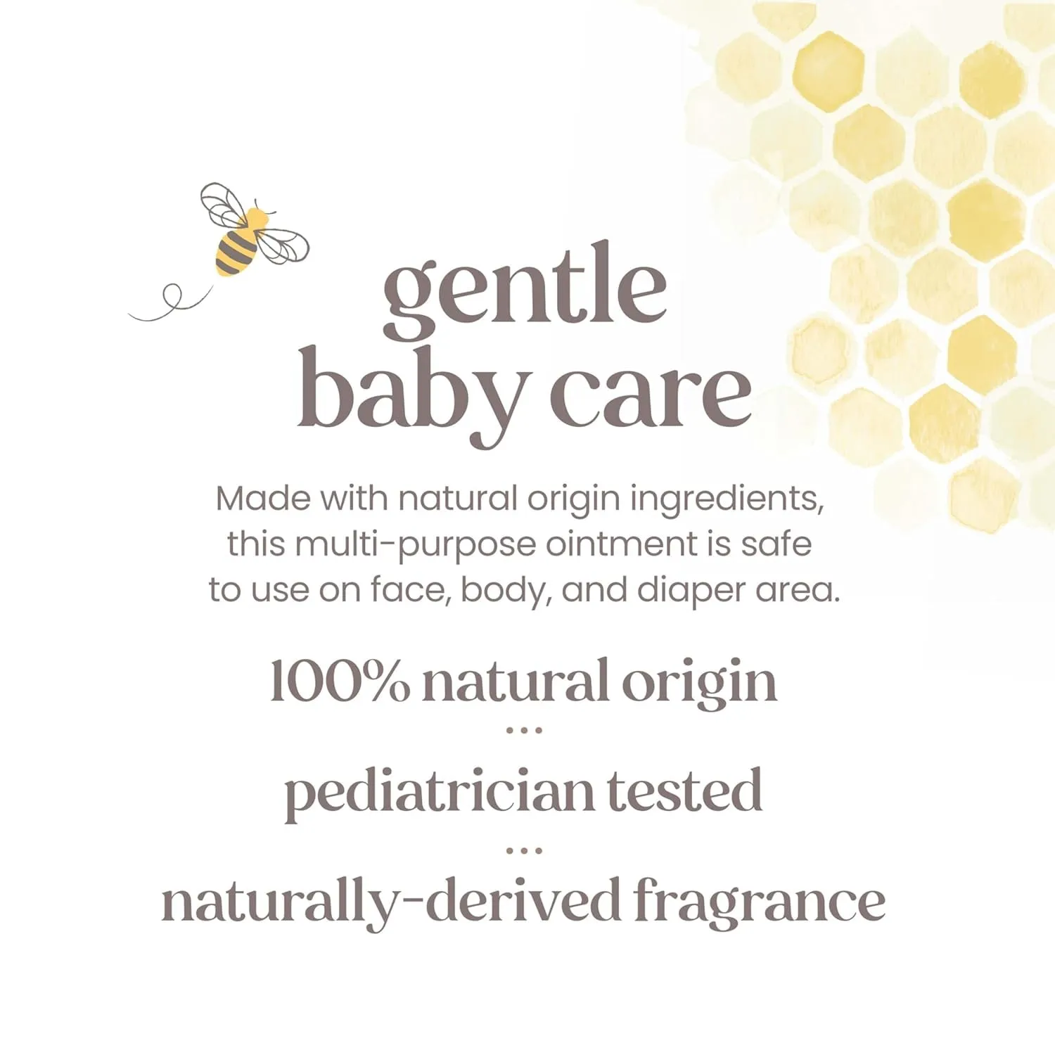 Baby 100% Natural Multipurpose Healing Ointment, Face & Body Baby Ointment – 7.5 Ounce Tub