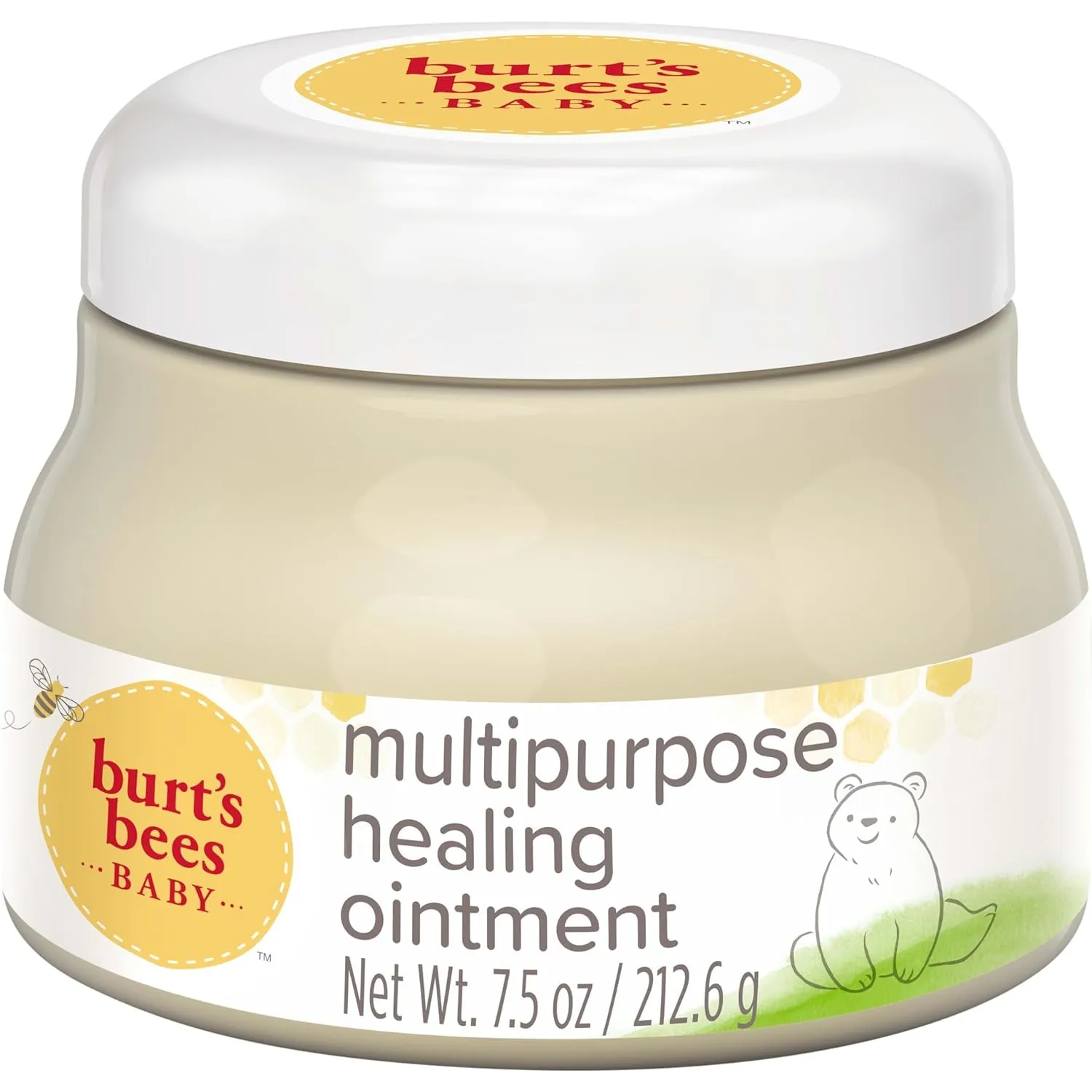 Baby 100% Natural Multipurpose Healing Ointment, Face & Body Baby Ointment – 7.5 Ounce Tub