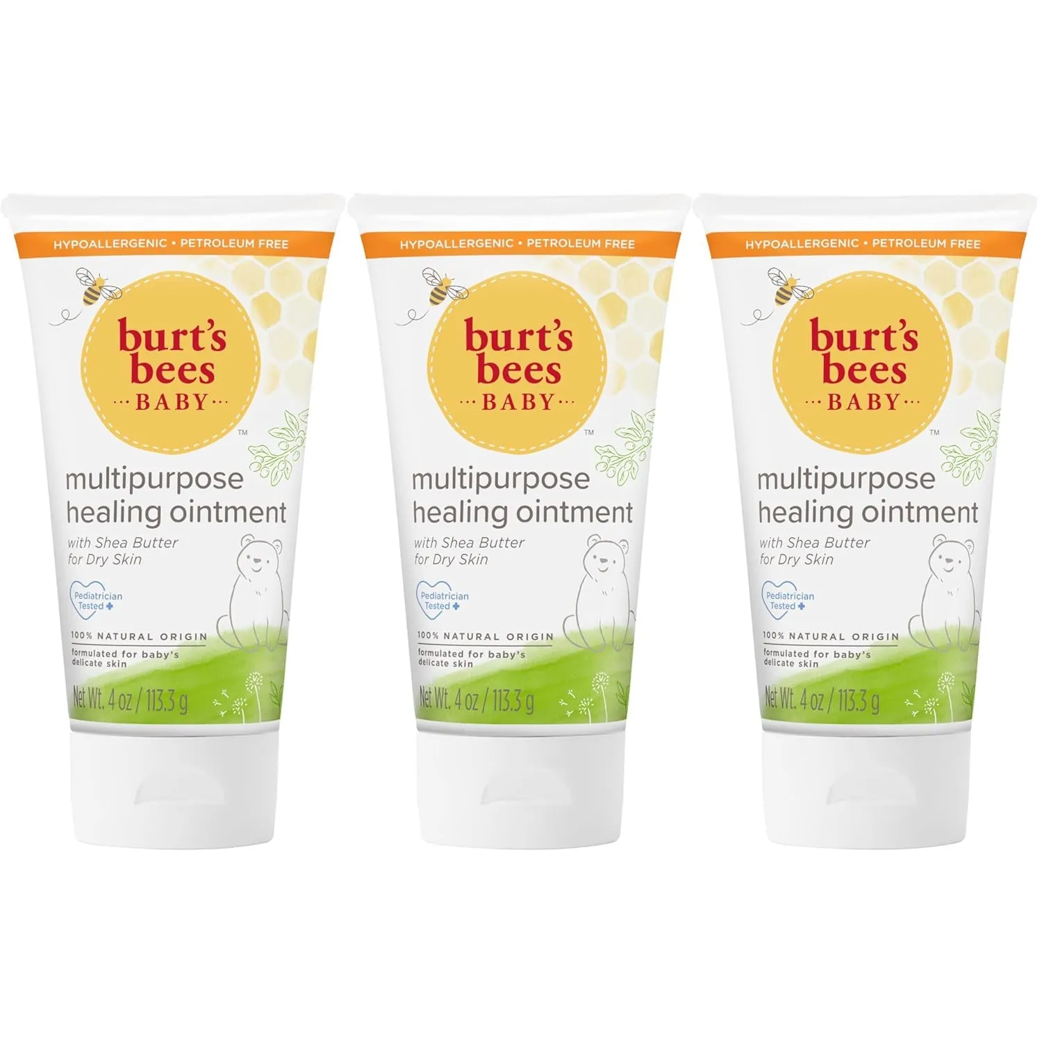 Baby 100% Natural Multipurpose Healing Ointment, Face & Body Baby Ointment – 7.5 Ounce Tub