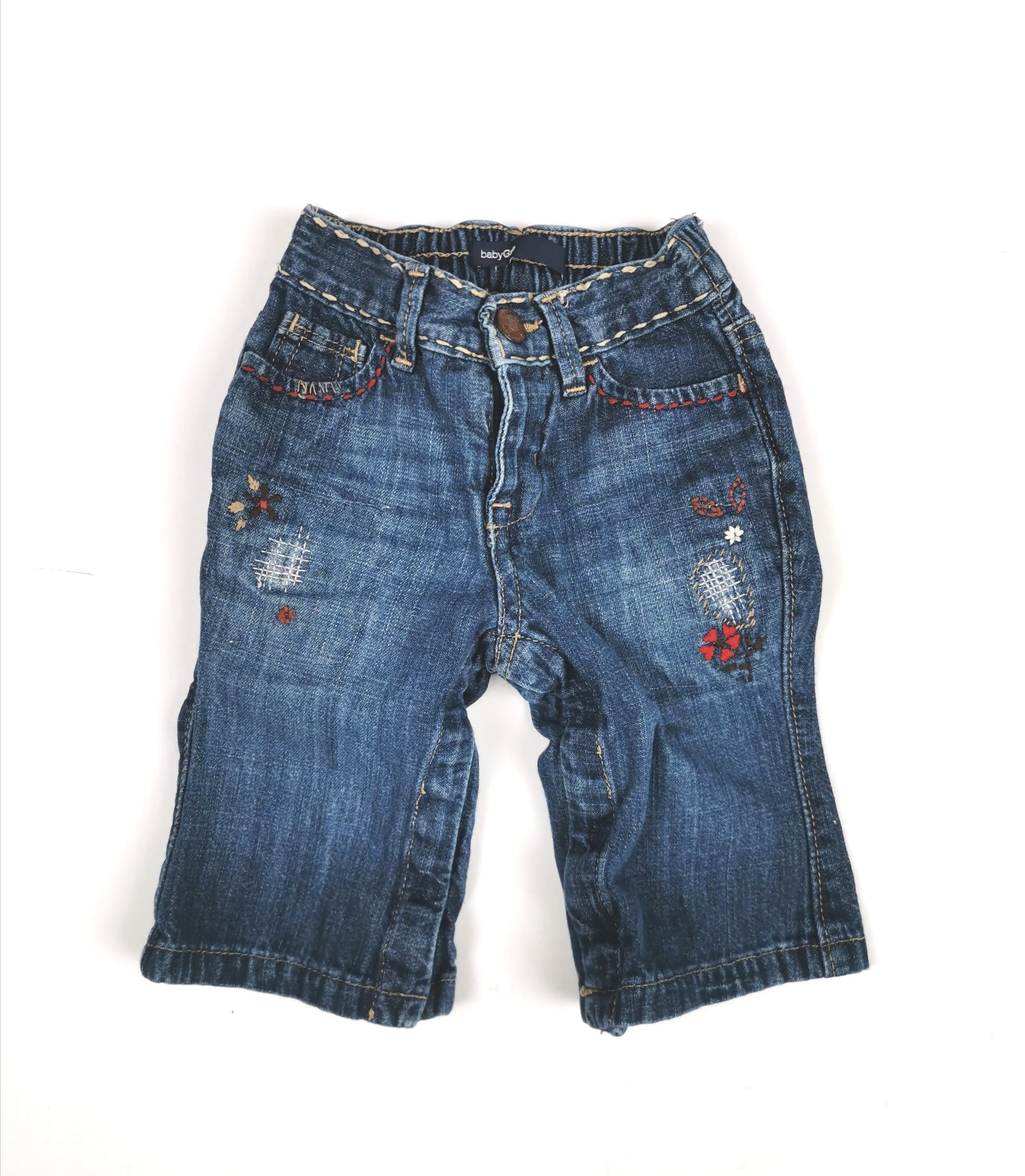 BABY GIRL SIZE 3/6 MONTHS, Baby GAP - Soft Comfortable Jeans EUC B47