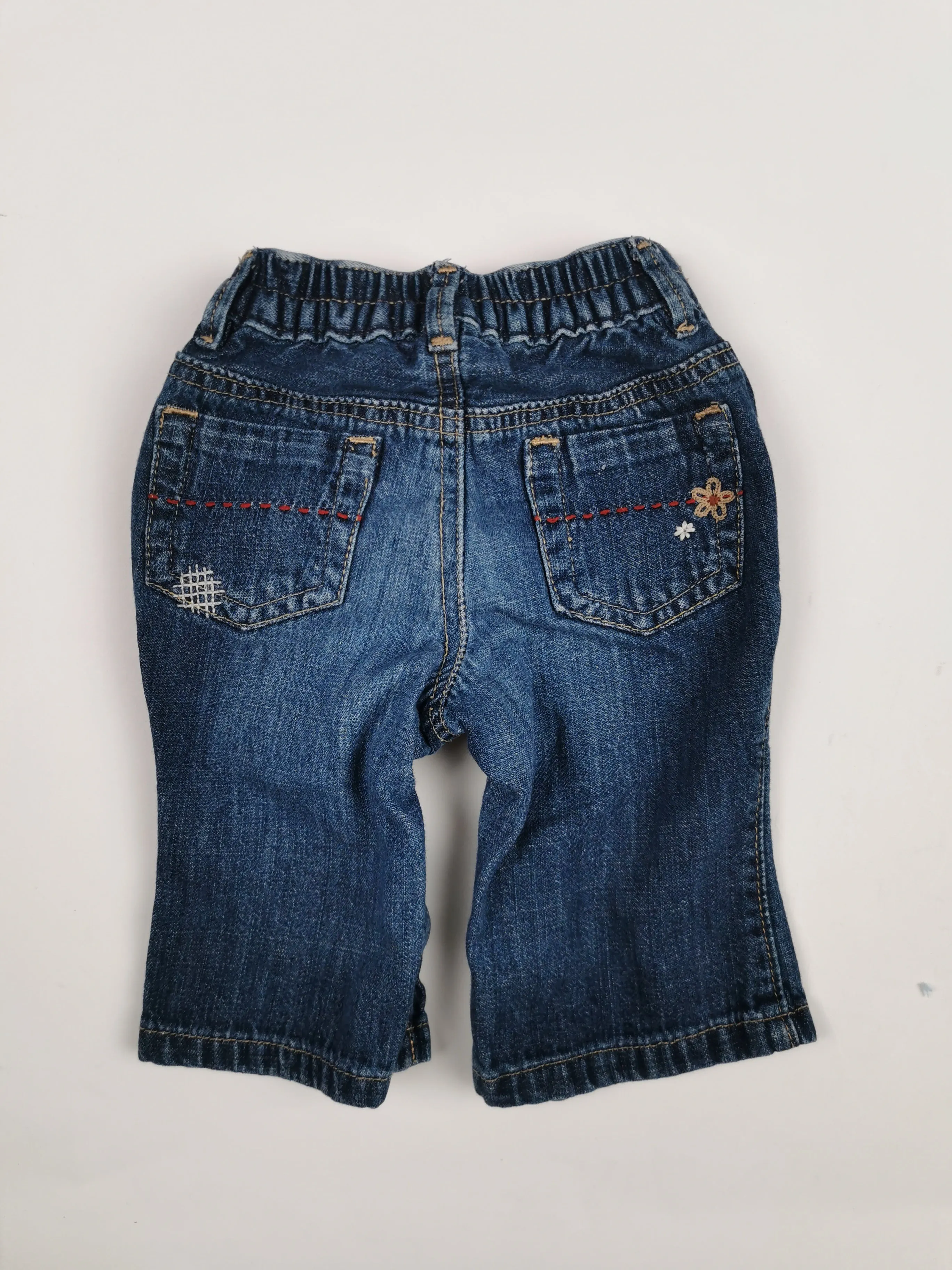 BABY GIRL SIZE 3/6 MONTHS, Baby GAP - Soft Comfortable Jeans EUC B47