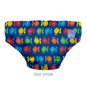 Bambino Mio Swim Nappies (Blue Whale) - 4 Sizes