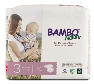 Bambo Nature Dream Diapers (Size 3)