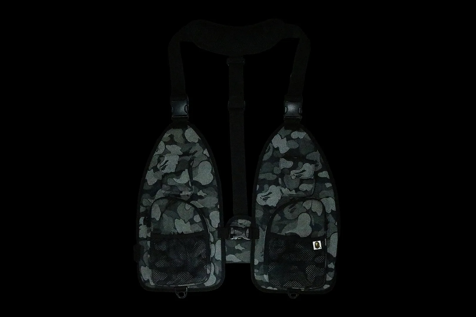 BAPE ABC DOT REFLECTIVE VEST