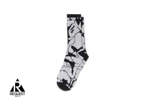 BAPE Reflective Camo Socks "Black"