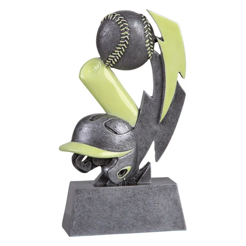 Baseball Trophy - Glow In The Dark